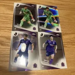 2026 Topps Chrome Jリーグ サンフレッチェ広島 4장 세트
