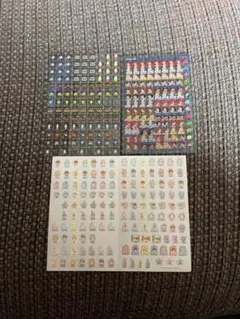 スケジュールシール　3枚セット　ミッフィー  キキララ　ディズニープリンセス