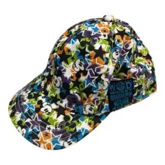 Disney Mickey Mouse 総柄 キャップ　キッズのサムネイル