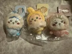 ちいかわ　フッサフサなパジャマ　マスコット　3点