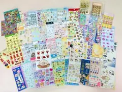 シール ステッカー セット まとめ売り キャラクター 使いかけ