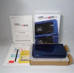 Newニンテンドー3DS LL メタリックブルー　動作確認済　QA8066