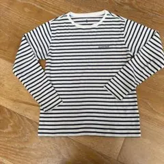 mont-bell ストライプ 長袖カットソー 150
