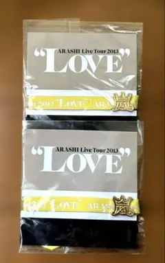 嵐 LIVE tour LOVE 会場限定 リボンブレス 黄色 二宮和也 2個