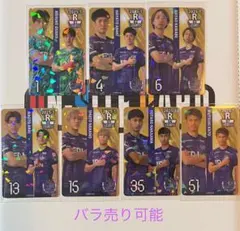 ☆サンフレッチェ広島オンサイトカード 2025-1 Rカード7種 コンプセット☆