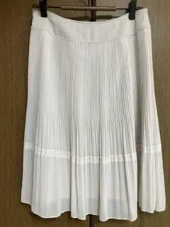 リフレクト　シフォン　プリーツ　スカート
