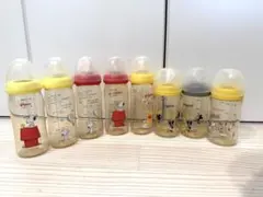 ピジョン　母乳実感哺乳瓶　スヌーピーデザインとディズニー