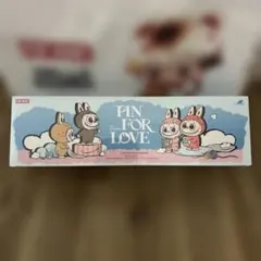 ラブブ LABUBU PIN FOR LOVE イニシャルアルファベット N〜Z