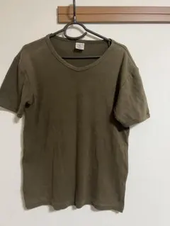 AVIREX U.S.A. Tシャツ Vネック カーキ Lのサムネイル