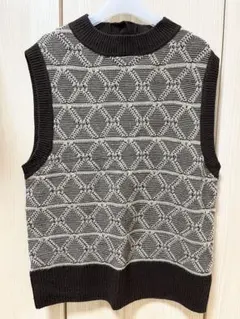 ニットベスト ノースリーブ