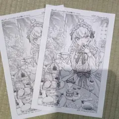 時々ボソッとロシア語でデレる隣のアーリャさん ブロマイド 2枚