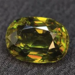 オークション出品⭐︎ グリーンスフェーン1.25ct