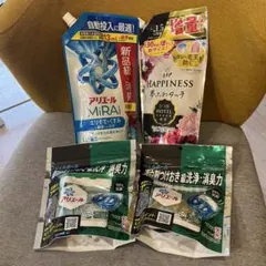 アリエール480ml & レノアHAPPINESS &ジェルボール7個× 2袋