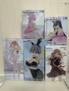 セリカ　ホシノ　喜多川海夢　姫崎莉波　宇崎花 フィギュア 5体セット