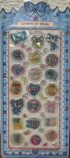 アクリルシール エンジェルブルー