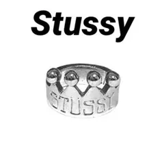 old stussy クラウン リング L/XL 18 19号 STUSSYステューシー CROWN RING クラウン リング 18号-19号