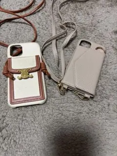 iPhone 11Pro用ショルダーストラップケース　2個セット