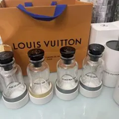 「空き瓶」LOUIS VUITTON 香水 空ボトル 4本セット 2026年最新】ルイヴィトン空容器の人気アイテム - メルカリ