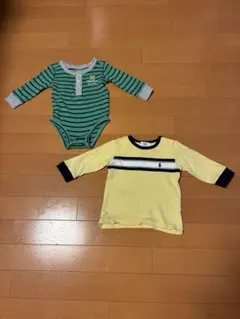 Ralph Lauren 長袖カットソー 2枚セット 70cmとカーターズ6ヶ月