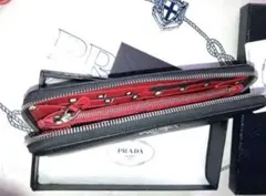 新品★プラダ★バイカラー★ユニセックス★長財布★ラウンドファスナー★未使用