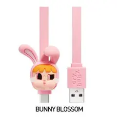 popmart パワーパフガールズ ケーブル Type-C バニー ブロッサム