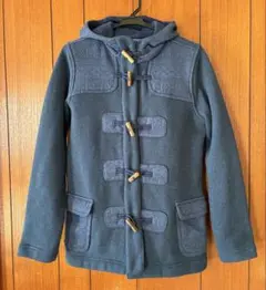 パタゴニア ダッフルコートノルディック柄 ネイビーフリース S ボア