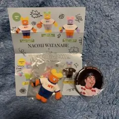 THE TOMODACHI 渡辺直美 コラボフィギュア&缶バッジ