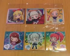 にふぉるめーしょん　アイカツ！シールウエハース　6枚セット