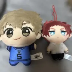 ブルーロック キャラクターグッズ 成早朝日 糸師冴 マスコット