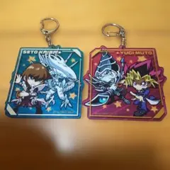 中古　遊戯王　アクキー　武藤遊戯　海馬瀬人　セット