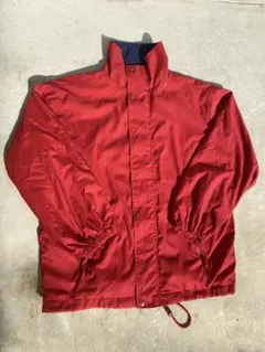 【送料無料】Lady's Sport Club 赤 ナイロンジャケット M