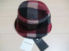 ブラックレーベルクレストブリッジ 新品！チェック柄キッズ用バケットハット