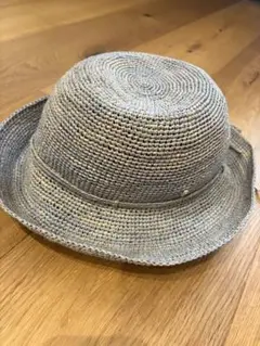 カミンスキーXY 中折れ帽子 ラフィア 美品 上質高級 ヘレンカミン