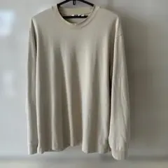 ユニクロU エアリズムコットンクルーネック 長袖　469922