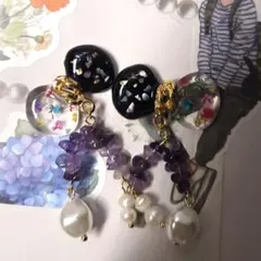再販不可ハンドメイド　ピアス
