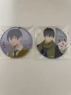 チェンソーマン　アキ　缶バッジ　和装　アニメイト　チェンソーマンカフェ