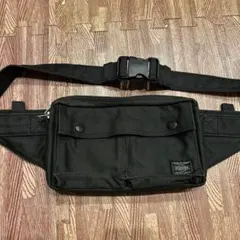 PORTER ボディバッグ ウエストポーチ ブラック