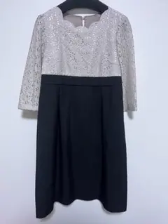 （週末お値下げ中）マタニティワンピース　フォーマル　授乳口付き