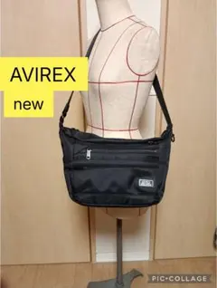 AVIREX アビレックスサコッシュショルダーバッグ ブラックのサムネイル