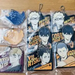 ハイキュー!! アクリルキーホルダー、ラバーキーホルダー