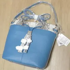 ノードフューメ nordfiume カウ/パイソン 2WAY巾着バッグ 新品