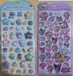 サンリオキャラクター 立体シール 2シートセット　正規品