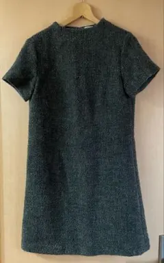 Cynthia Company Limited ダークグレー半袖ワンピース