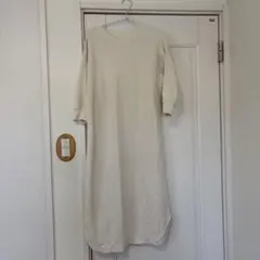 ワッフル ロングワンピース