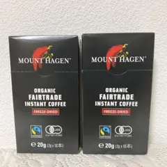MOUNT HAGEN オーガニック フェアトレード インスタントコーヒー2箱のサムネイル