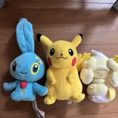 ポケモン　ぬいぐるみ3体