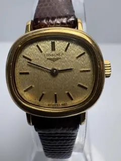 【稼働品】♪アンティーク♪ロンジンLONGINES/手巻き/腕時計/レディースのサムネイル