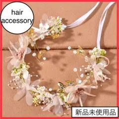 【新品未使用品、匿名配送】ヘアアクセサリ　ヘッドドレス　ヘアバンド　カチューシャ