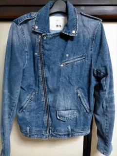 ★ZARA ★1975 riders デニム、ライダースジャケット、S