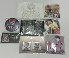 鬼滅の刃　猗窩座　アートコースター　アクリルスタンド　缶バッジ　原作　恋雪